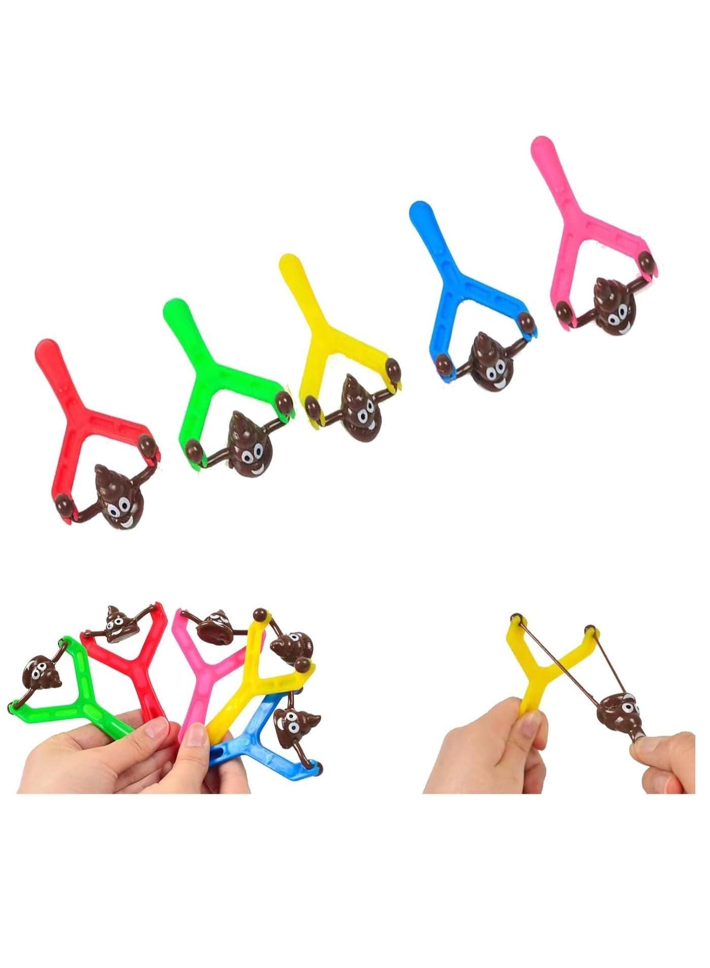 Slingshot squishy soft game for kids 5 pack