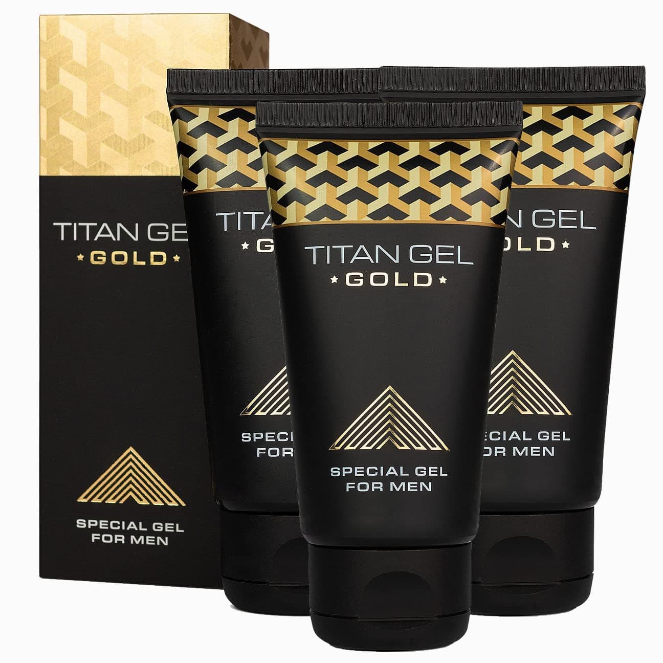Irvy Titan Gel Gold for Men Original Pack of 3