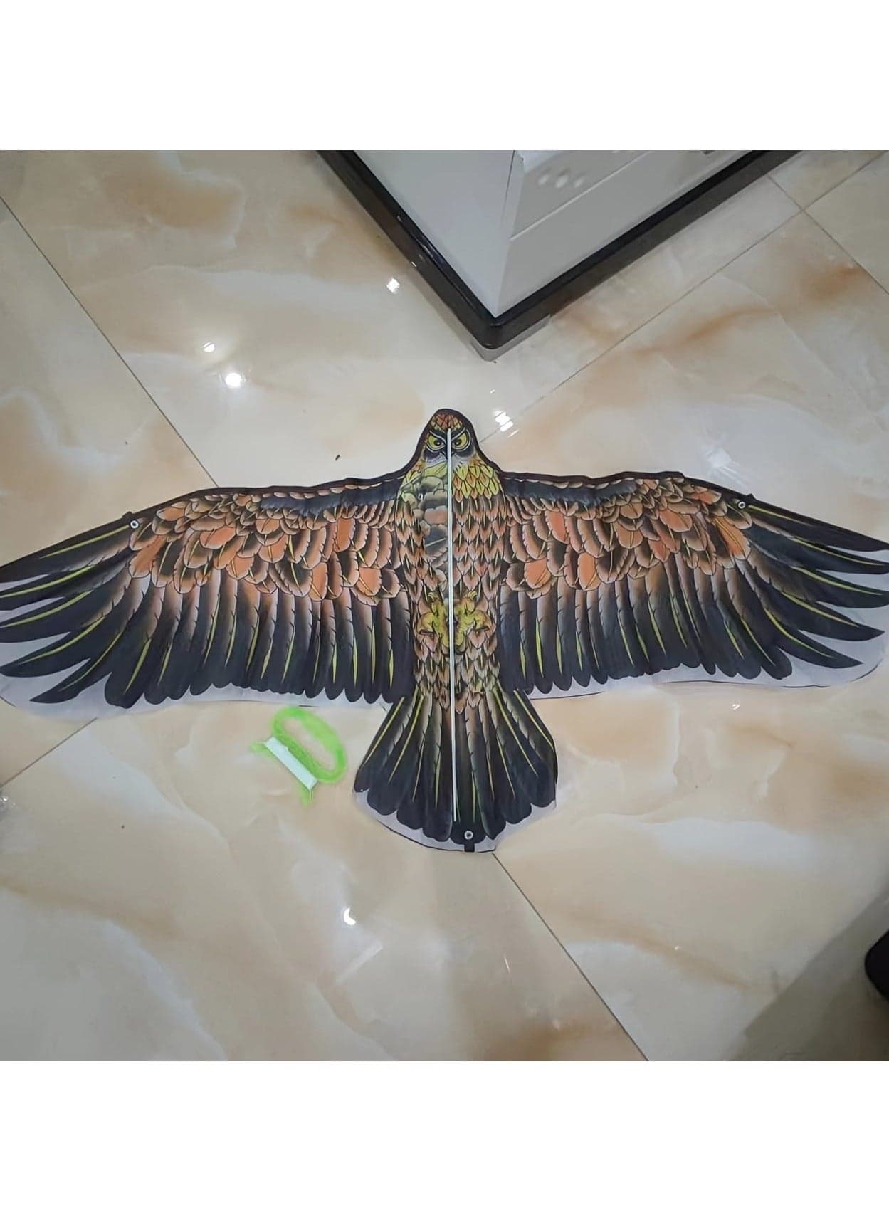 High-Performance Polyester Fiber Bald Head Kite Line, Durable and Easy-to-Assemble Creative Kite for Beach and Park Entertainment