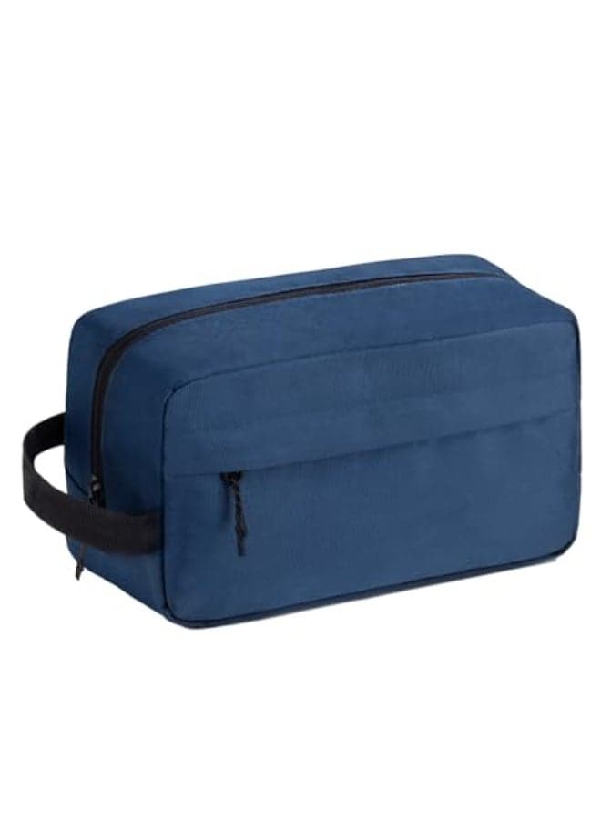 Vorspack Travel Toiletry Bag for Men Hanging Toiletries Bag Water Resistant Travel Bag for Toiletries Accessories Navy Blue
