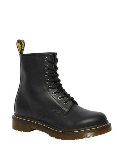Dr. Martens Women's 1460 W Nappa Leather 8 Eye Boot, Black, 7