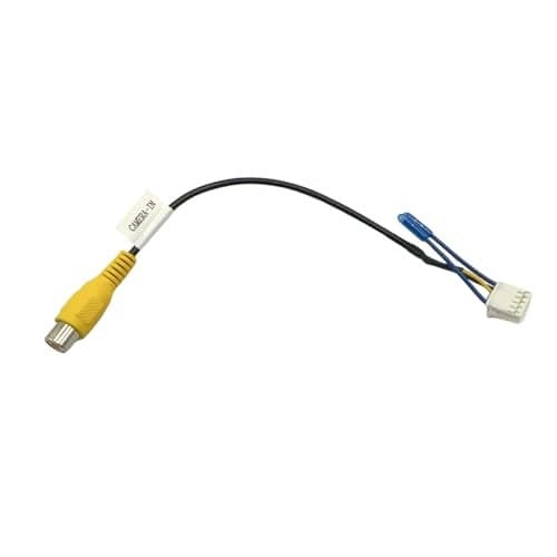 10 Pin Backup Camera Cable Wiring Harness Adapter Connector Video Input Aftermarket Radio Compatiable with Android Car Stereo RCA Wiring Harness Connector