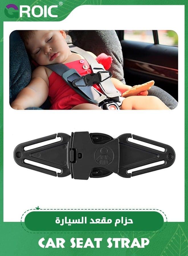 Escape Car Seat Safety Clip,Escape Baby Harness Chest Clip, Prevent Children/Kids Taking Their Arms Out of Child Car Seat/High Chairs/Strollers/Baby Reins