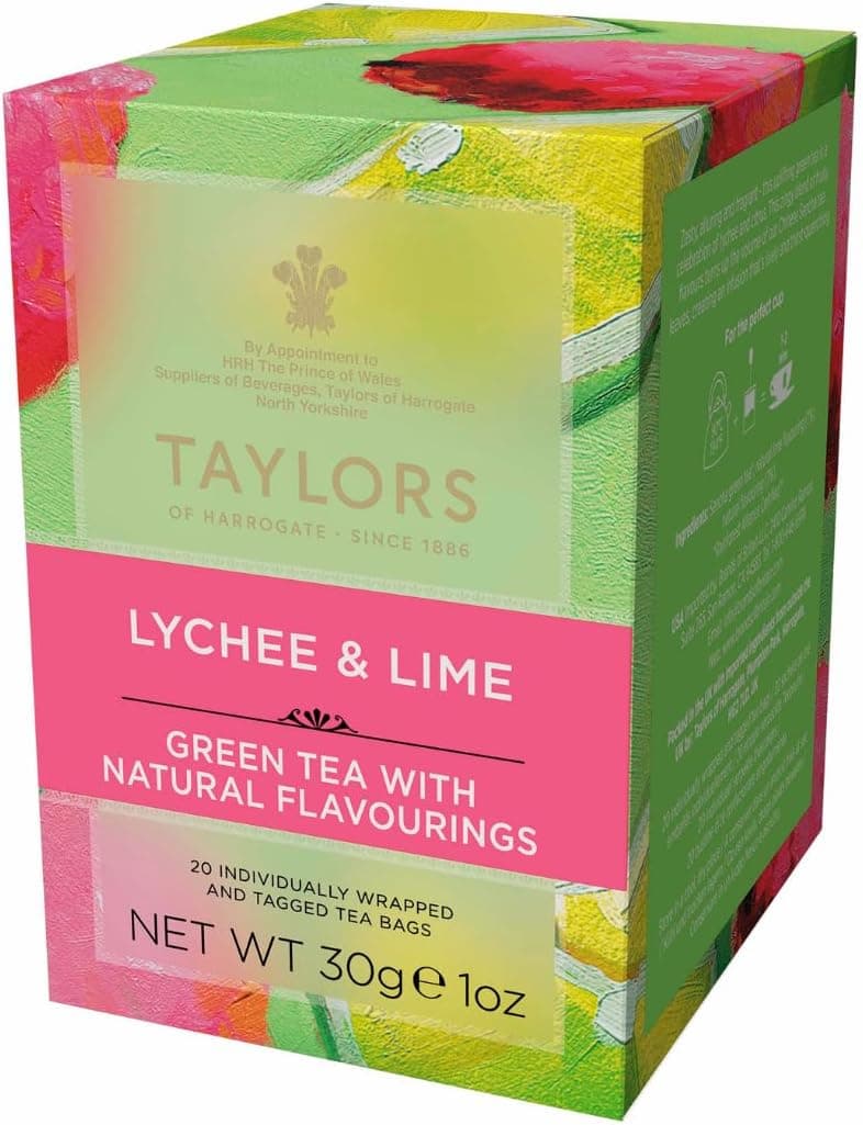 Taylors of Harrogate Lychee & Lime Green Tea