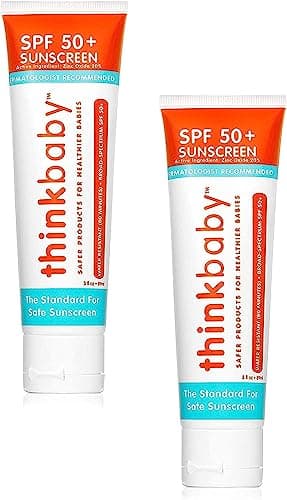 Thinkbaby Sunscreen SPF 50+ 3oz 88ml 2 Packs2