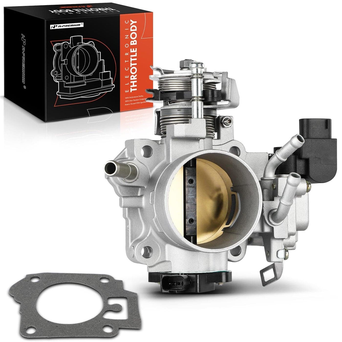 APremium Electronic Throttle Body Compatible with Honda Accord 2003 2004 2005 Element 20032006 24L Replace 16400RAAA62 16400RAAA61 16400RAAA63