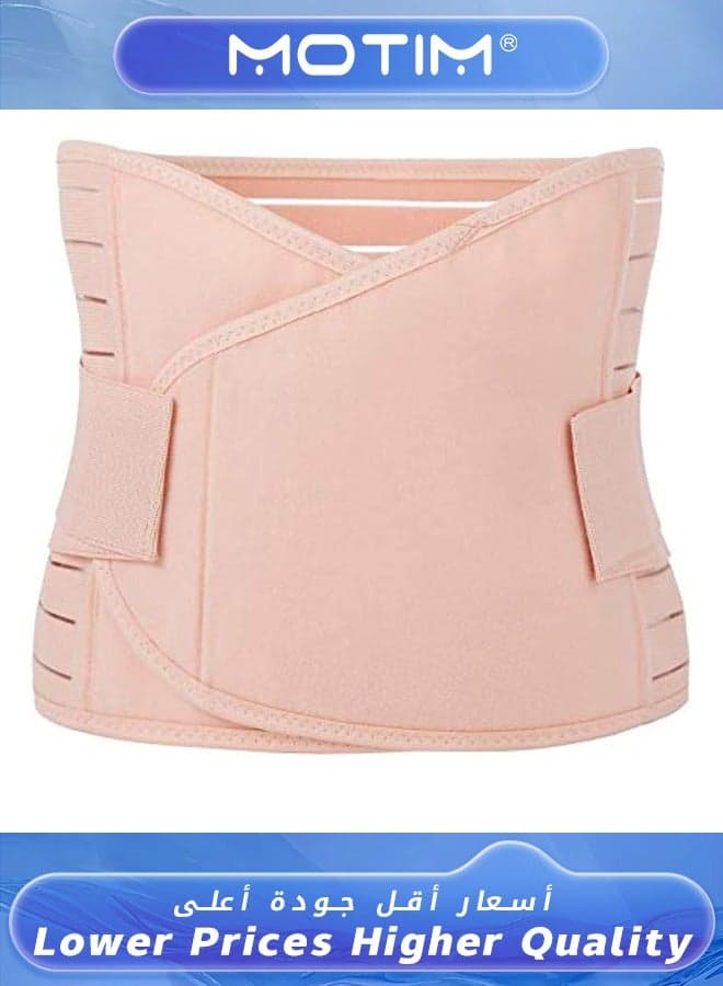Postpartum Girdle Support Waist Belt-Women's Shape-wear Recovery Belly Band Corset for Women Slimming Girdle Pink