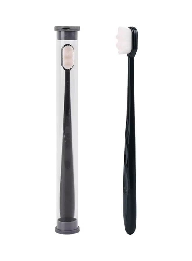 Micro Nano 10000+ Floss Bristle Toothbrush White/Black