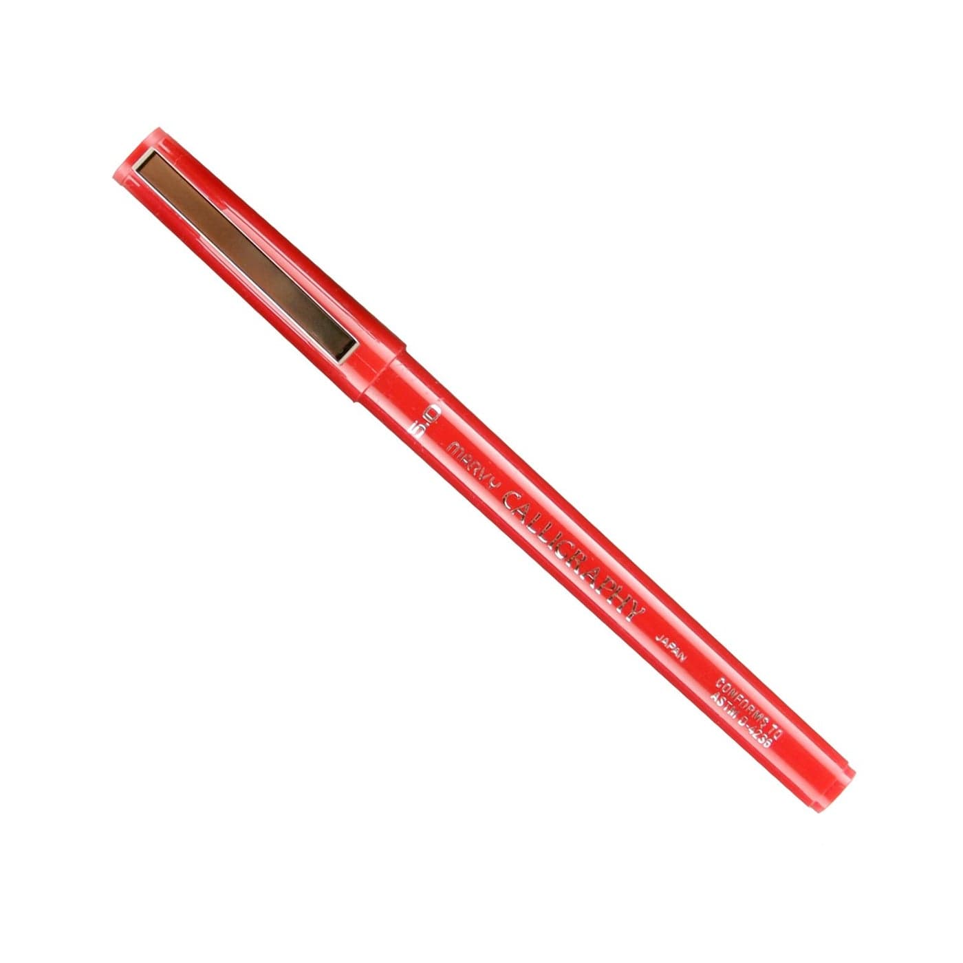 Uchida of America 6000BC2 Calligraphy Marker 50mm Red