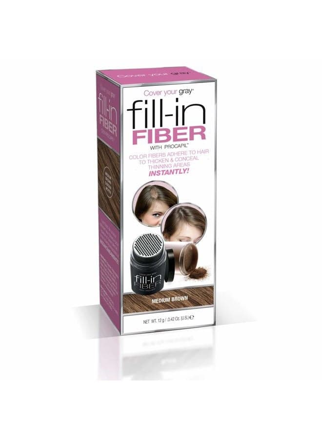 Pro Fill-In Fibers with Procapil - MEDIUM BROWN