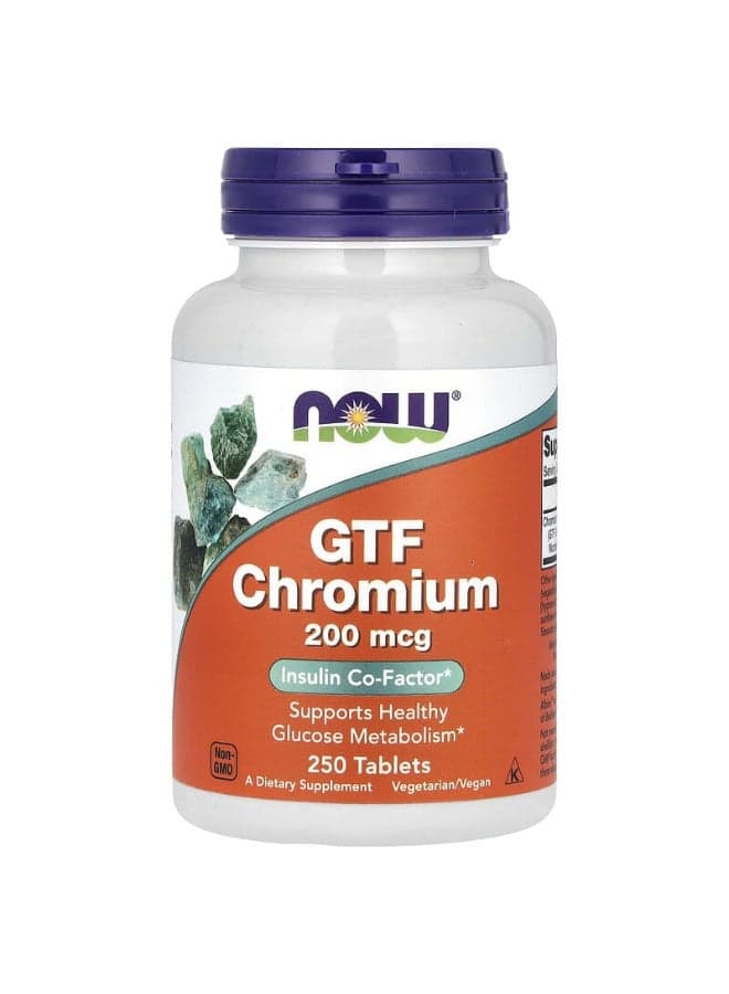 GTF Chromium - 250 Tablets