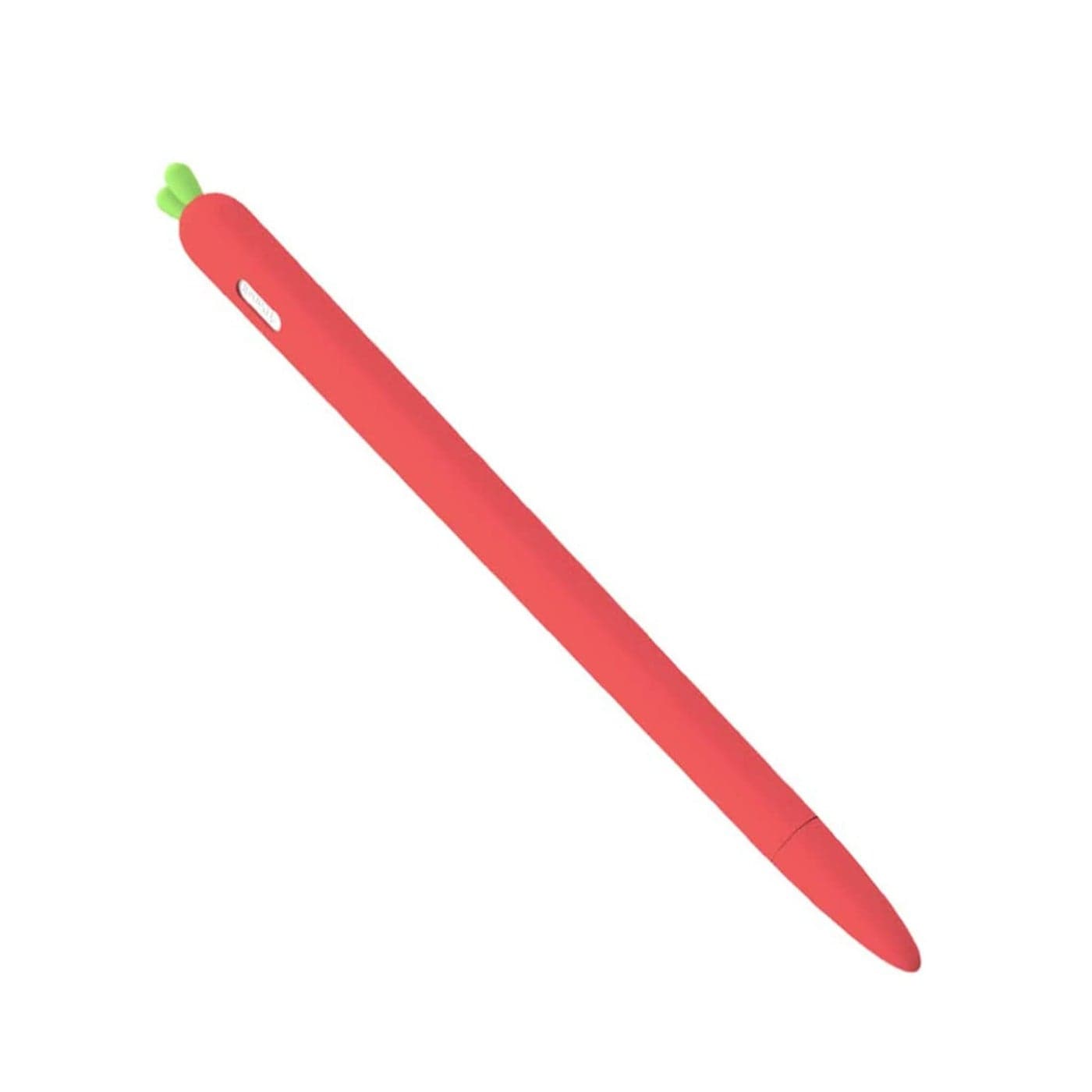 Compatible for Apple Pencil Sleeve 2nd Generation Holder, Carrot Shaped Stylus Sleeve Cover Silicone Screen Touch Pen Grip Holder Compatible for Apple Pencil