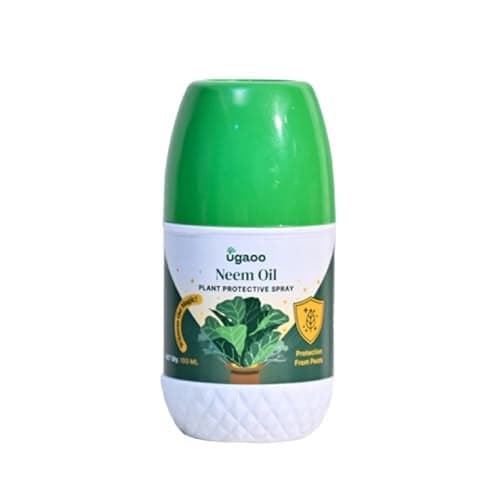 Ugaoo Neem Oil Spray for Plants & Garden - Highly Effective on Plant Insects (100 ml)