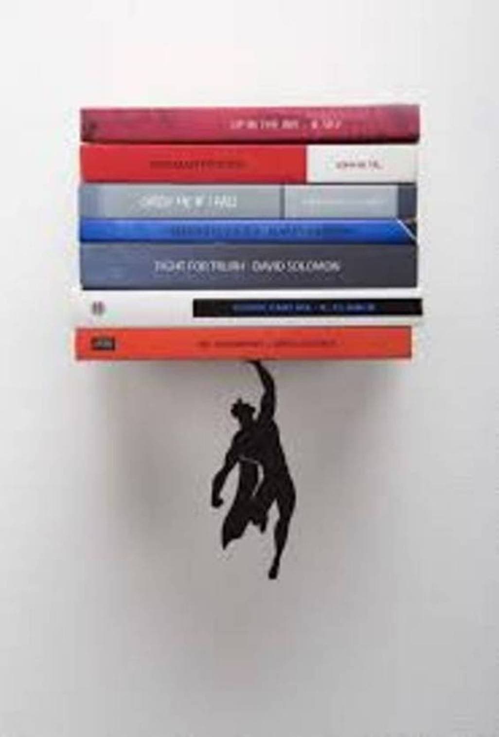 INDIAN DECOR. 444 Superman Invisible Book Shelf