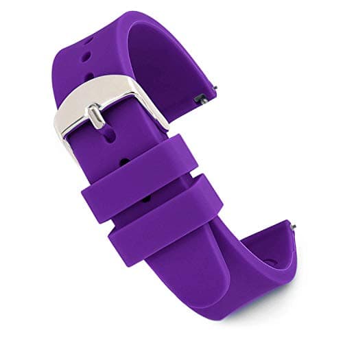 Speidel Replacement 14mm Scrub Silicone Watchband for Nurses, Doctors, Students in Purple