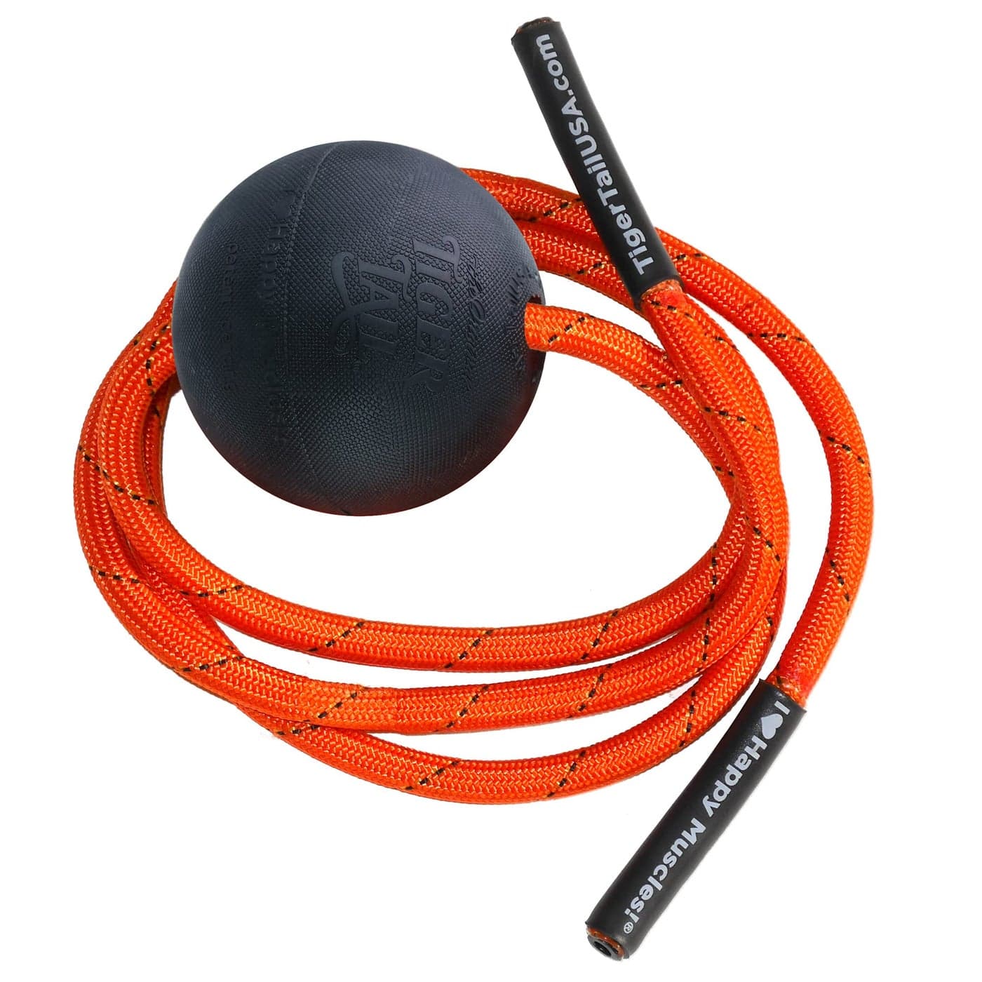 Tiger Tail Tiger Ball 26 Foam Roller Ball 47 Corded Rope Deep Tissue Massage Ball Feet Legs Neck Back Trigger Point Massage Therapy Relieve Muscle Soreness Muscle Recovery