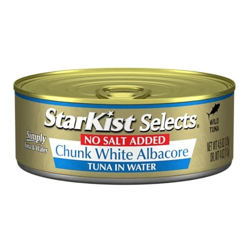 StarKist Selects No Salt Added Chunk White Albacore Tuna in Water 45 oz Can