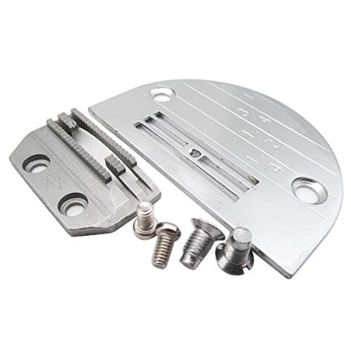 CKPSMS Brand - #149057+147150 1SET NEELDE Plate&Feed Dog with Screws Compatible with JUKI Brother Single Needle Sewing