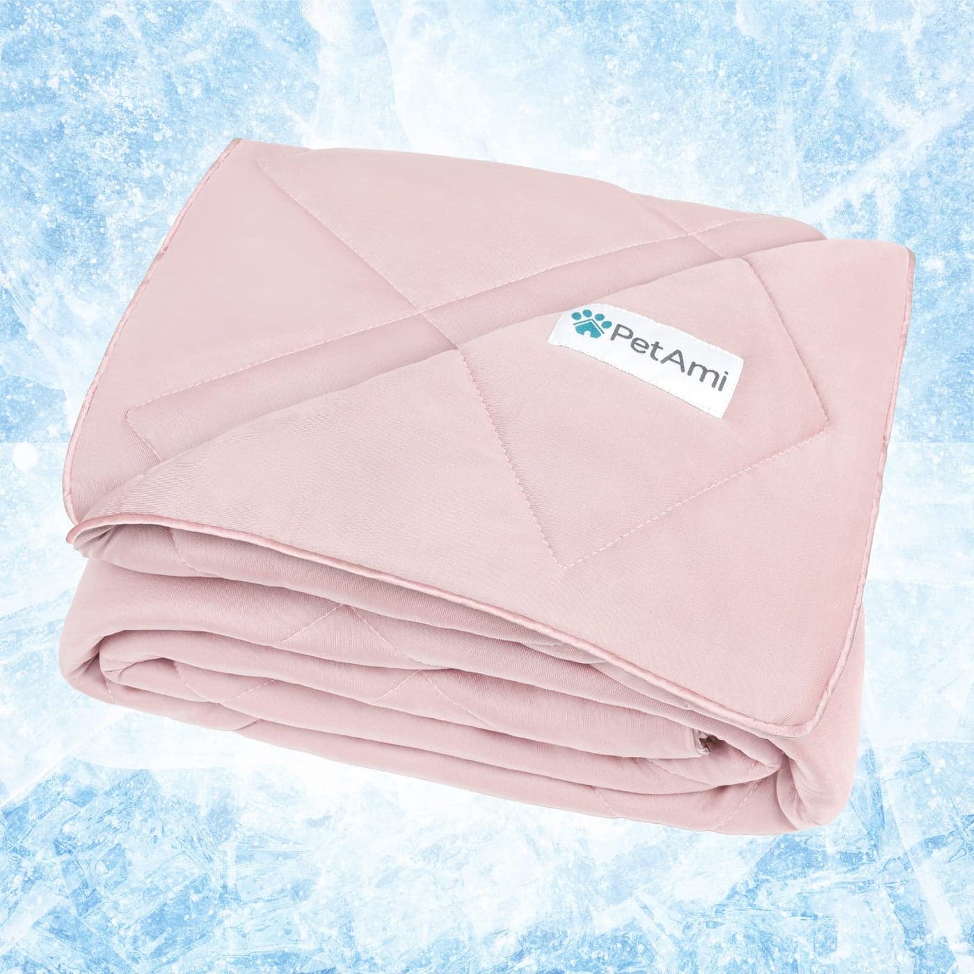 PetAmi Premium Cooling Dog Blanket Lightweight Fluffy Pet Throw Blanket Bed Cover for Dogs Cat Puppies Pet Blanket Furniture Protector Couch Sofa Reversible Fuzzy Cozy 29x40 Pink