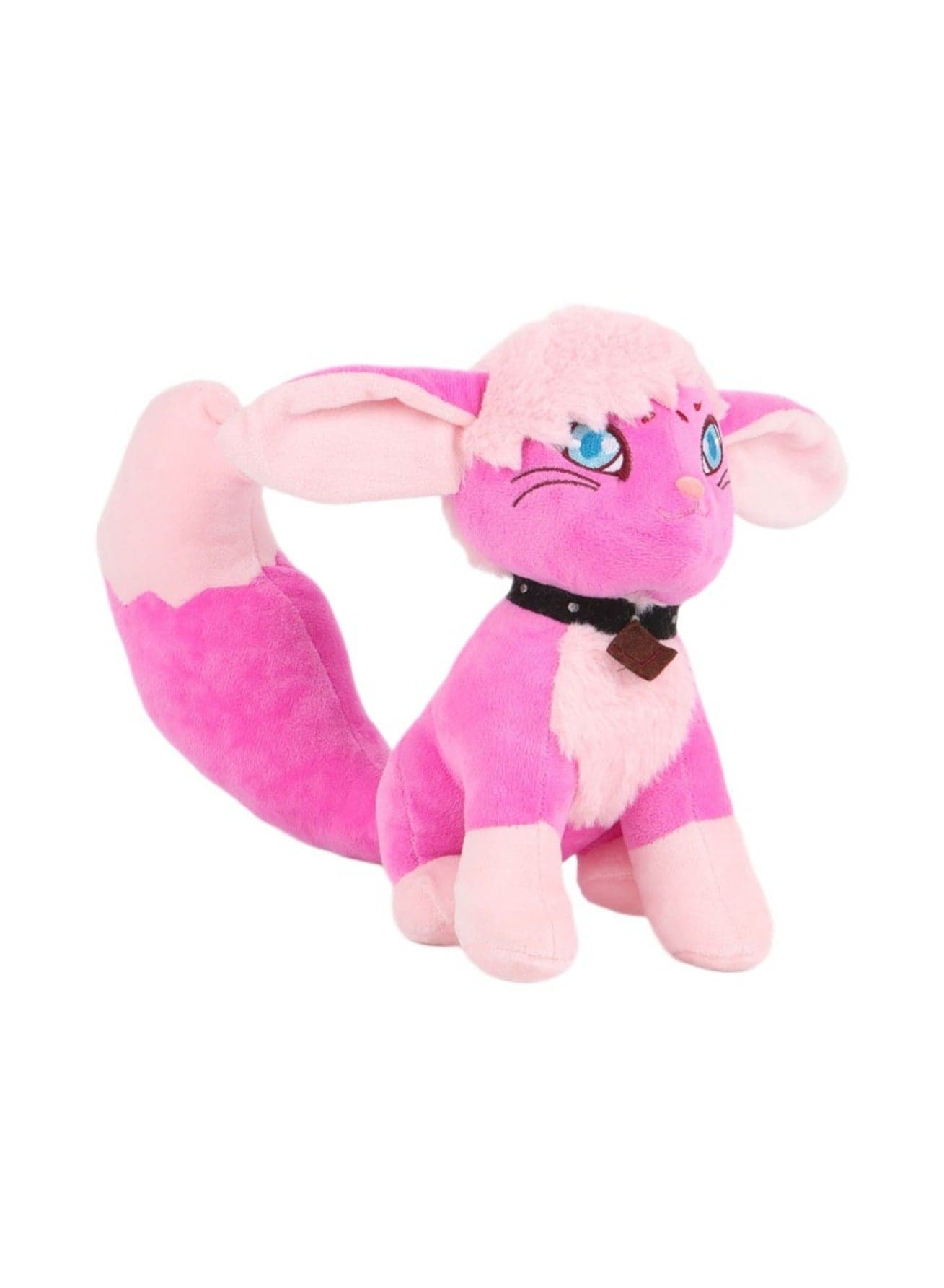 25 CM Cute Cartoon Fox Plush Toy Soft Stuffed Doll For Girls And Boys All Ages Gift (Pink)