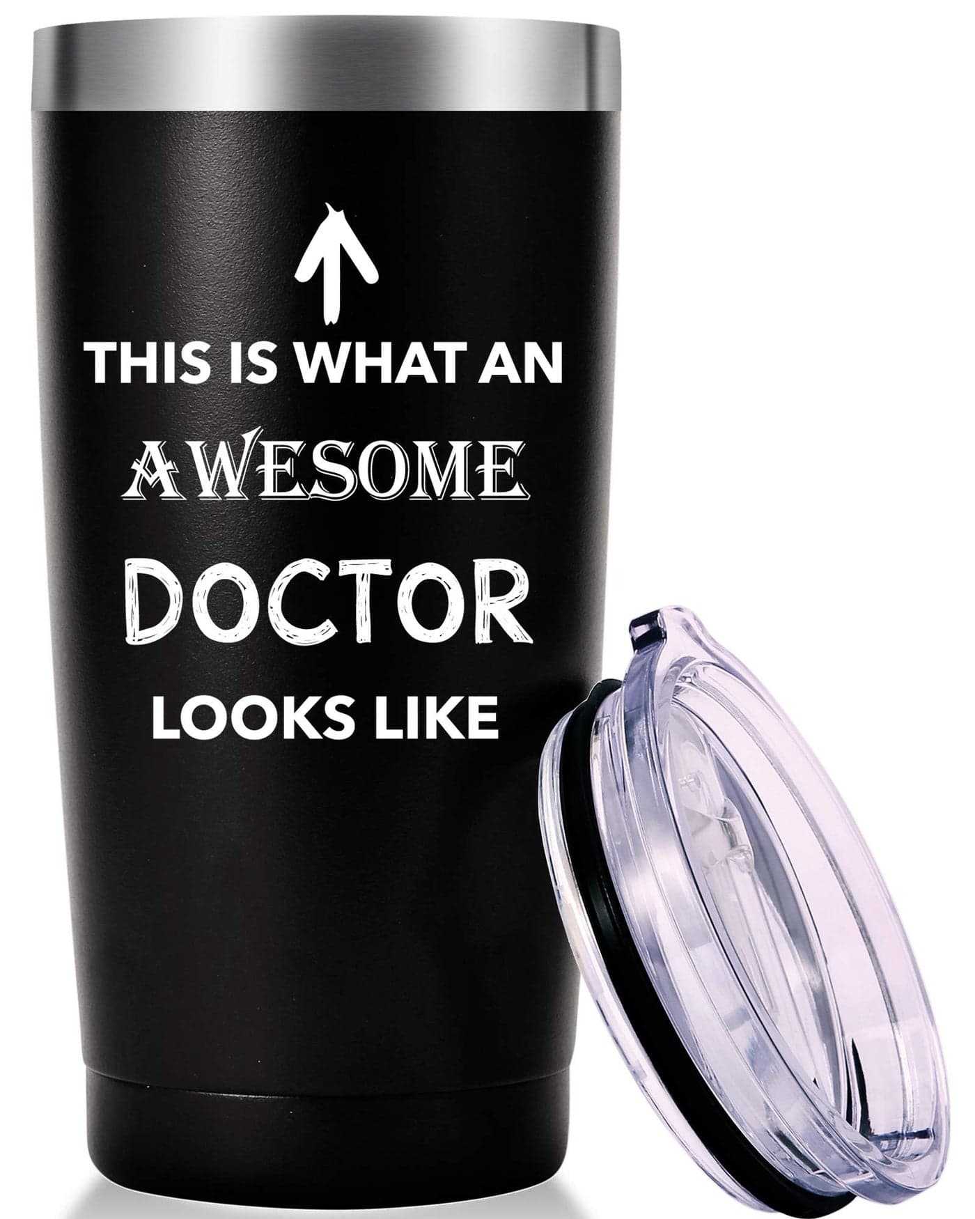 This Is What An Awesome Doctor Looks Like MugDoctorMedical School Graduation GiftsAppreciationBirthdayChristmas Gifts for DoctorsMDMed Tumbler20oz Black