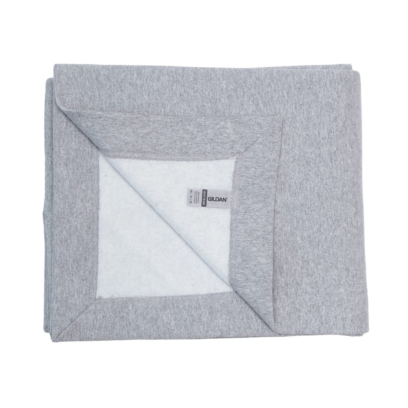 Gildan Heavy Blend Fleece Blanket Style G18900 Sport Grey 50 x 60