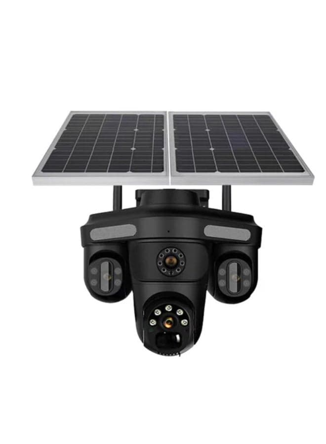 CRONY QQ871BD-WP-4MP-4G Okam APP 4 Head Camera Supports PIR human movement detection, detection range 10 meters Supports Micro SD card Horizontal 350°, vertical 90°