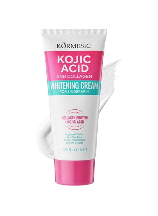 Underarm Cream, Kojic Acid Underarm Cream, Underarms Whitening Creams, Armpit Whitening Cream, Moisturiser Cream, Skin Whitening Cream, Leg Lightening Lotion, 50 ml