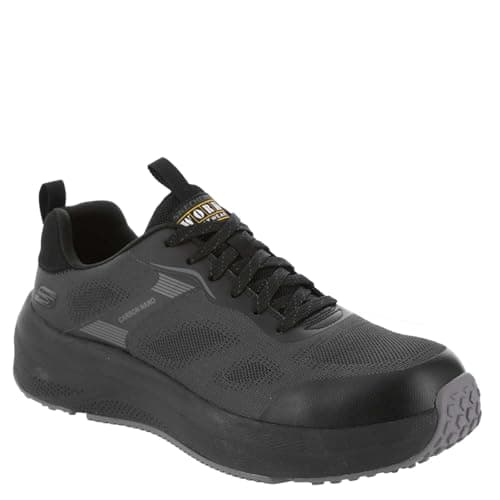 Skechers Men's Work Transporter Iite Industrial Shoe, Black, 8.5