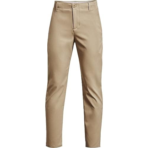Under Armour Boys Showdown Pants , Barley (233)/Halo Gray , Large