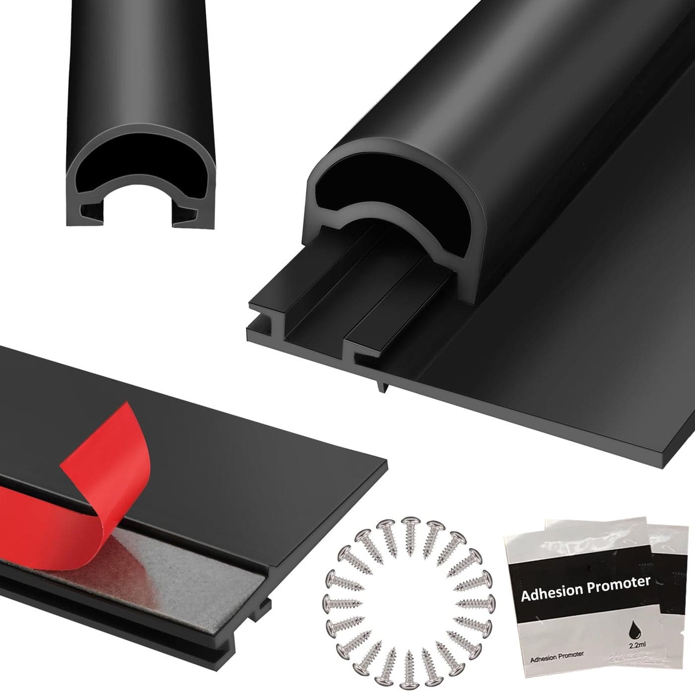 Combo RV Slide Out Seal Kit Replace 018312EKD 018341 EK1 1516 35 DSeal Wiper 12 275 35 Travel Trailer Weather Stripping Clip BaseBlack Rubbers for Camper Slideout System