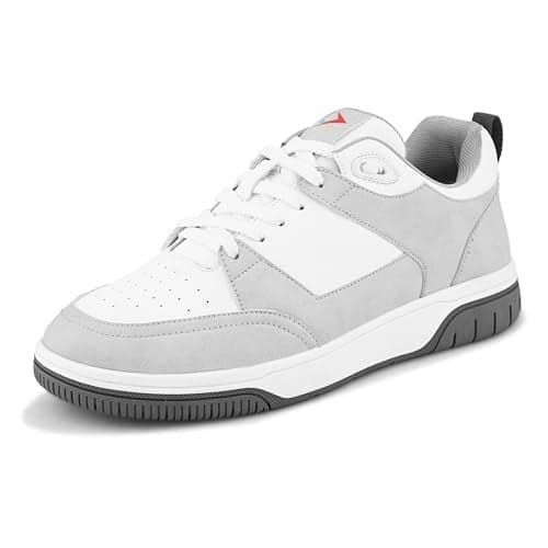 Cruiser Sneaker for Men | Lightweight & Comfortable | Stylish Lace-Up Casual Footwear with Cushioned Insole | Perfect for Versatile Outfits 2640-2