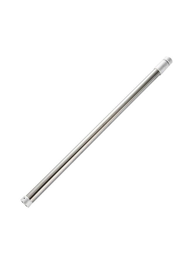 Aluminum Alloy Adjustable Closet Rod Telescopic Straight Rod for Bathroom Closet Wardrobe Curtain Door Curtain