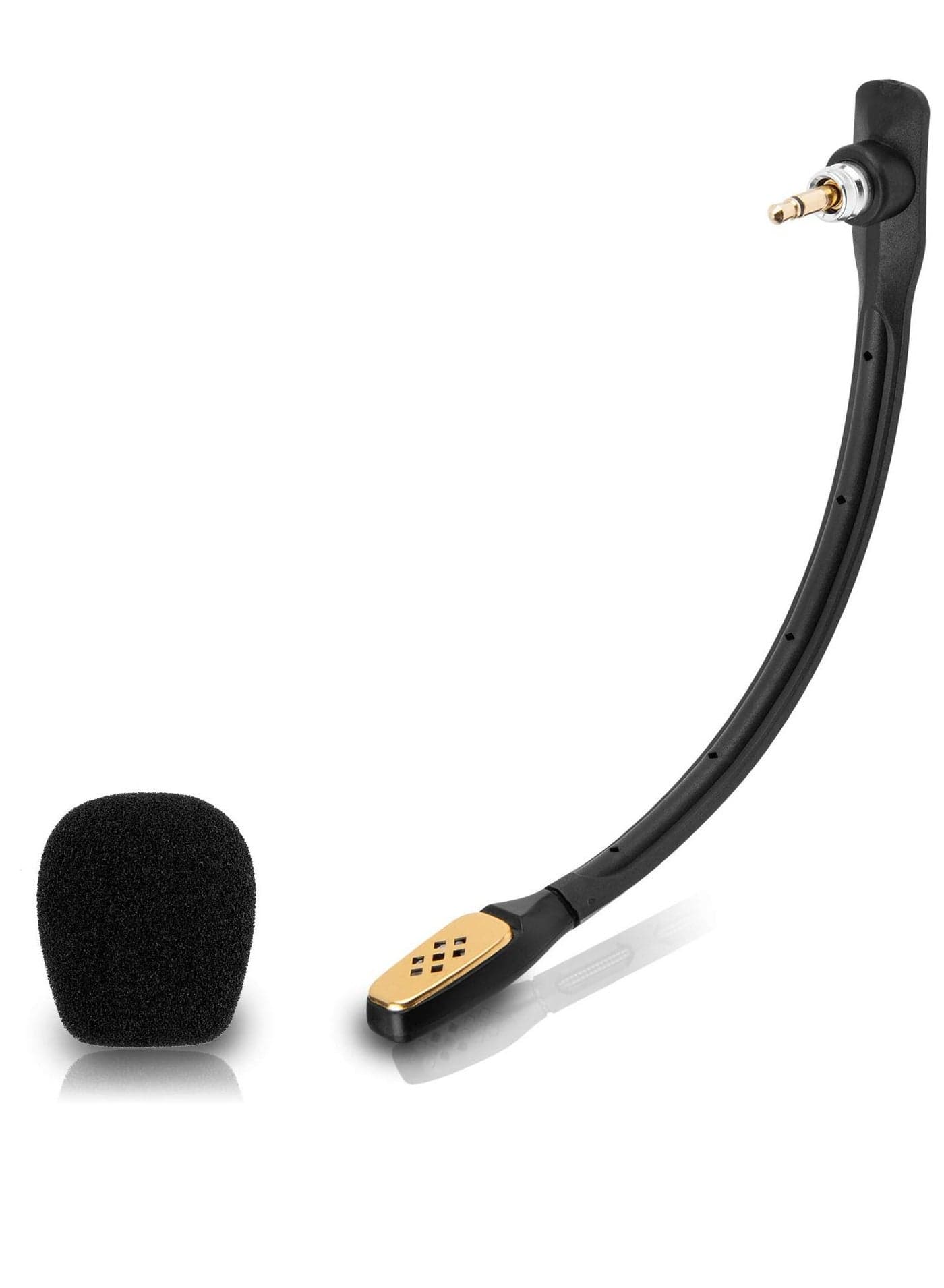 Mic Replacement for Astro A40/A40 TR Gaming Headset, Detachable Noise Cancelling Boom Microphone, Headset Accessory PS5, PS4, PC, Mac (Black)