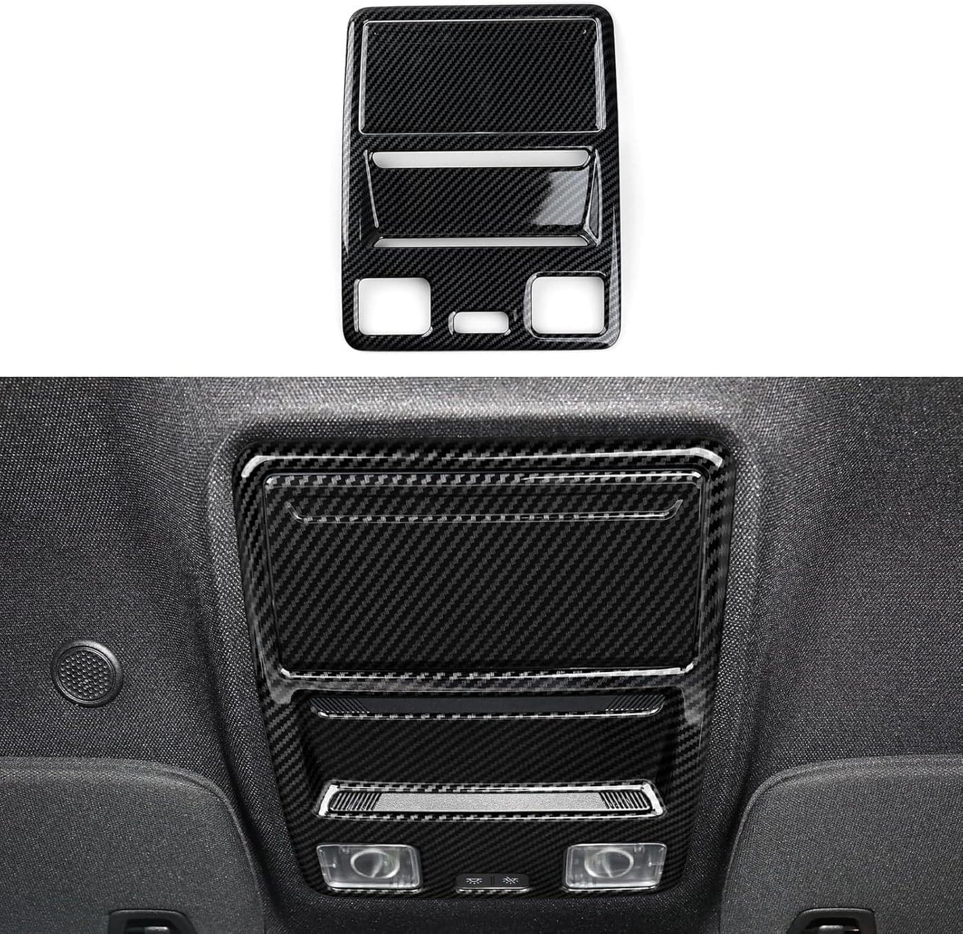 Youtaiche ABS Carbon Fiber Decal Interior Trim Cover for Ford Mustang, Maverick, and Bronco Sport