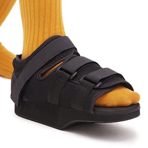 GHORTHOUD Offloading Post Op Shoe Forefoot Foot Shoes for Broken Toe Surgery Non Weight Medical Shoes for Men and Women(Large)