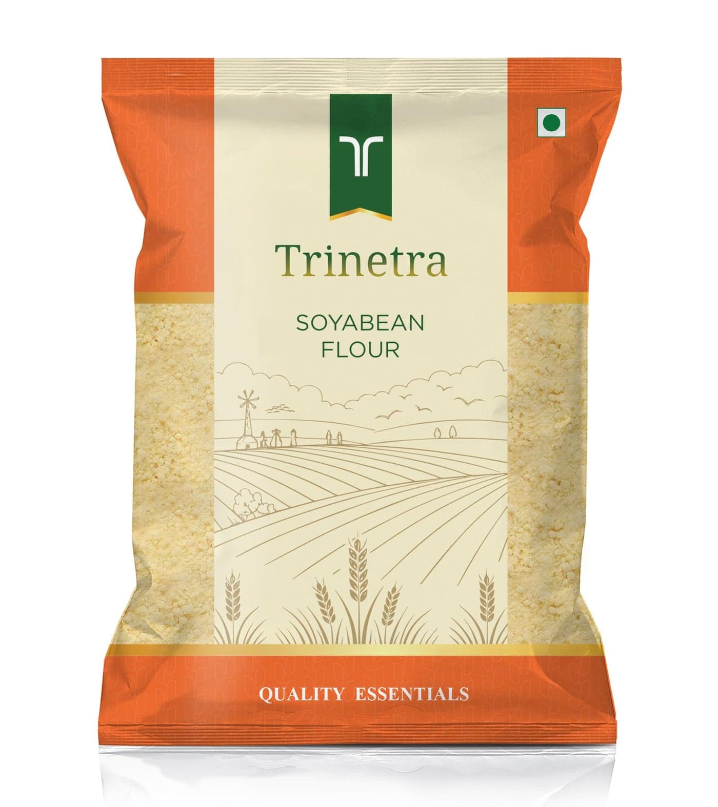 Trinetra Soyabean Atta | High Protein Flour for Daily Cooking & Fitness Meals | 1 kg