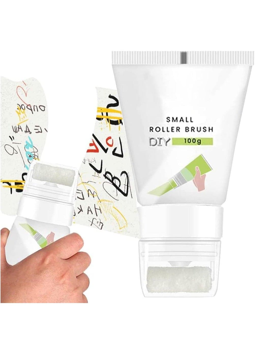 Repair Cream Rolling Brush Brush for Small Rolling Brush Wall Latex Paint Wall Repair Paste Roller