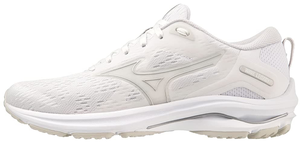 Mizuno Womens Wave Legacy Sneaker White 8 Wide