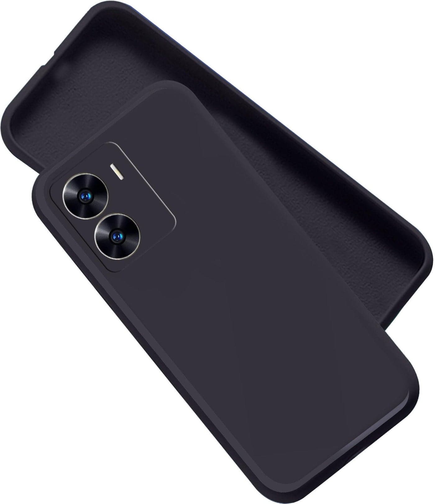 A rtistque Back Cover Case for Vivo T2X / Y56 5G with Camera Protection | Shockproof TPU | Stylish Protective Design | Slim Fit | Ultra Matte | Vivo T2X / Y56 5G Back Cover - Black