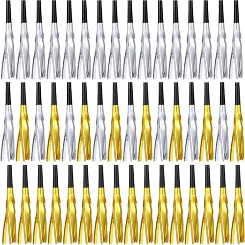 LCPQMZGH 48 Pcs Party Blowers New Years Eve Noise Makers for Gold Noise Makers Party Favors Baby Shower Kids Birthday New Year Party