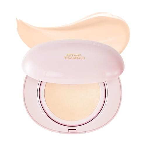 milktouch Cushion Foundation 24H Flawless Skin Radiant Shine No Oxidation LongLasting NonCreasing 60 Hydrating Skincare Infused Korean Foundation 15N Fair Ivory