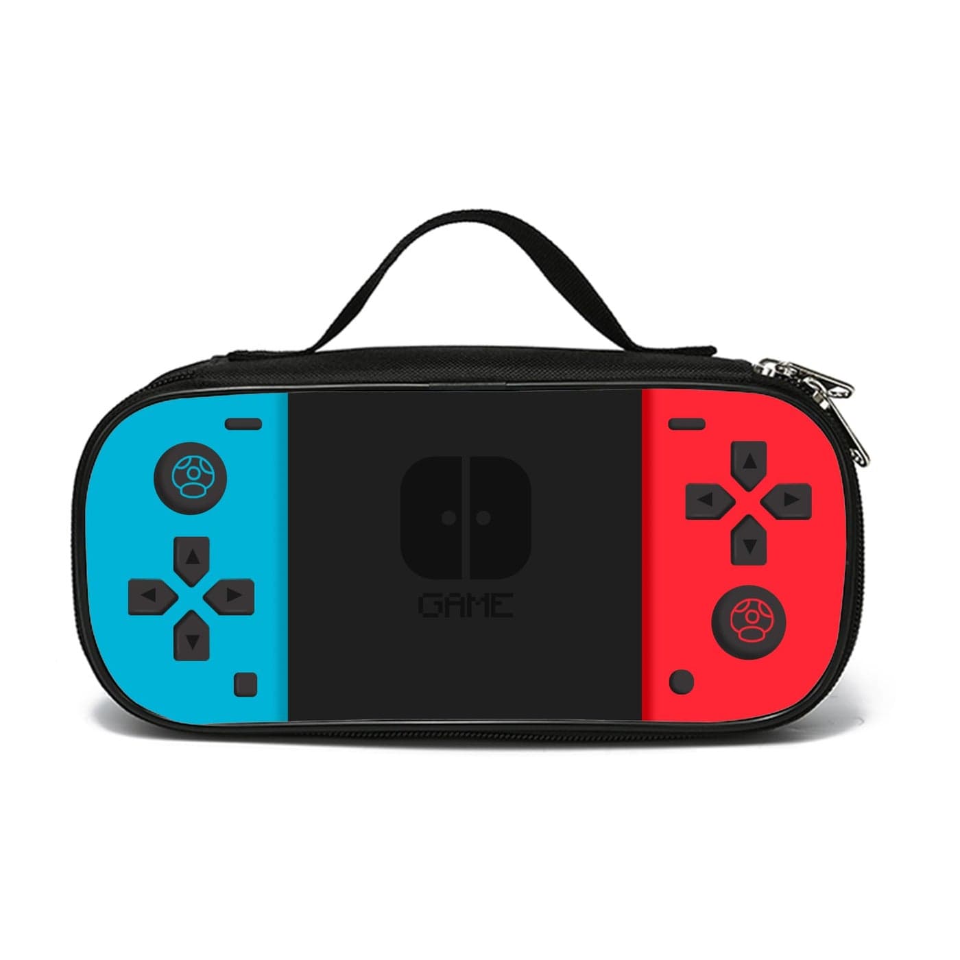 ROVOZAR Video Game Pencil Case for Boys Girls Game Controller Pencil Box for Kids Game Pen Bag Large Capacity Game Pencil Pouch with Zipper Compartments for Office School