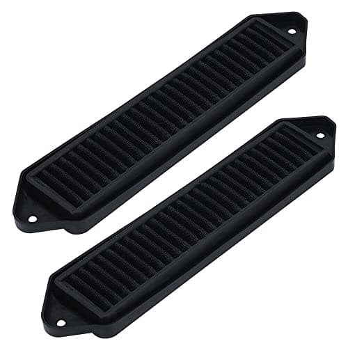 PQY Cabin Air Cowl Filters Compatible with BMW E chassis E82 E88 E90 E91 E92 E93 X1 335i 135i 328i Black