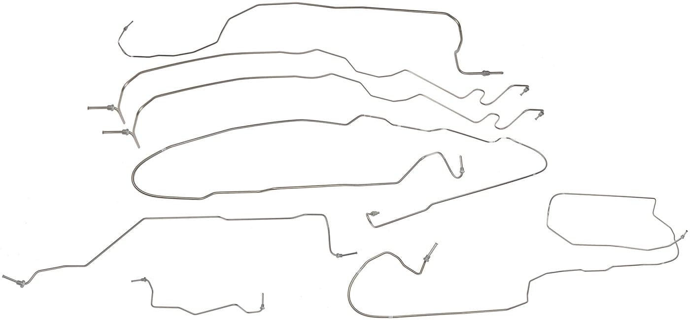 Dorman 919145 Stainless Steel Brake Line Kit Compatible with Select Chevrolet GMC Models OE FIX