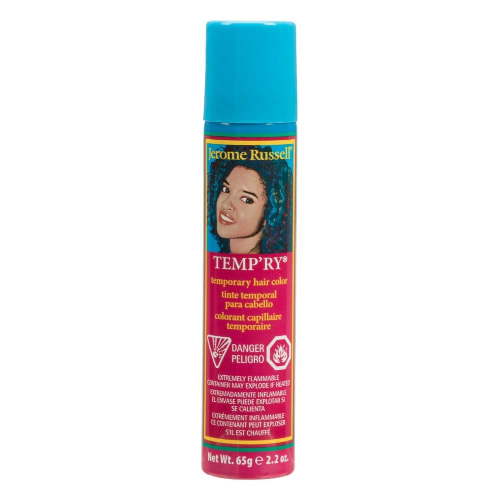 Jerome Russell Temporary Hair Color Spray Burgundy Intense FastDrying NonSticky Travel Size Hair Tint for Instant Vivid Color 22 oz