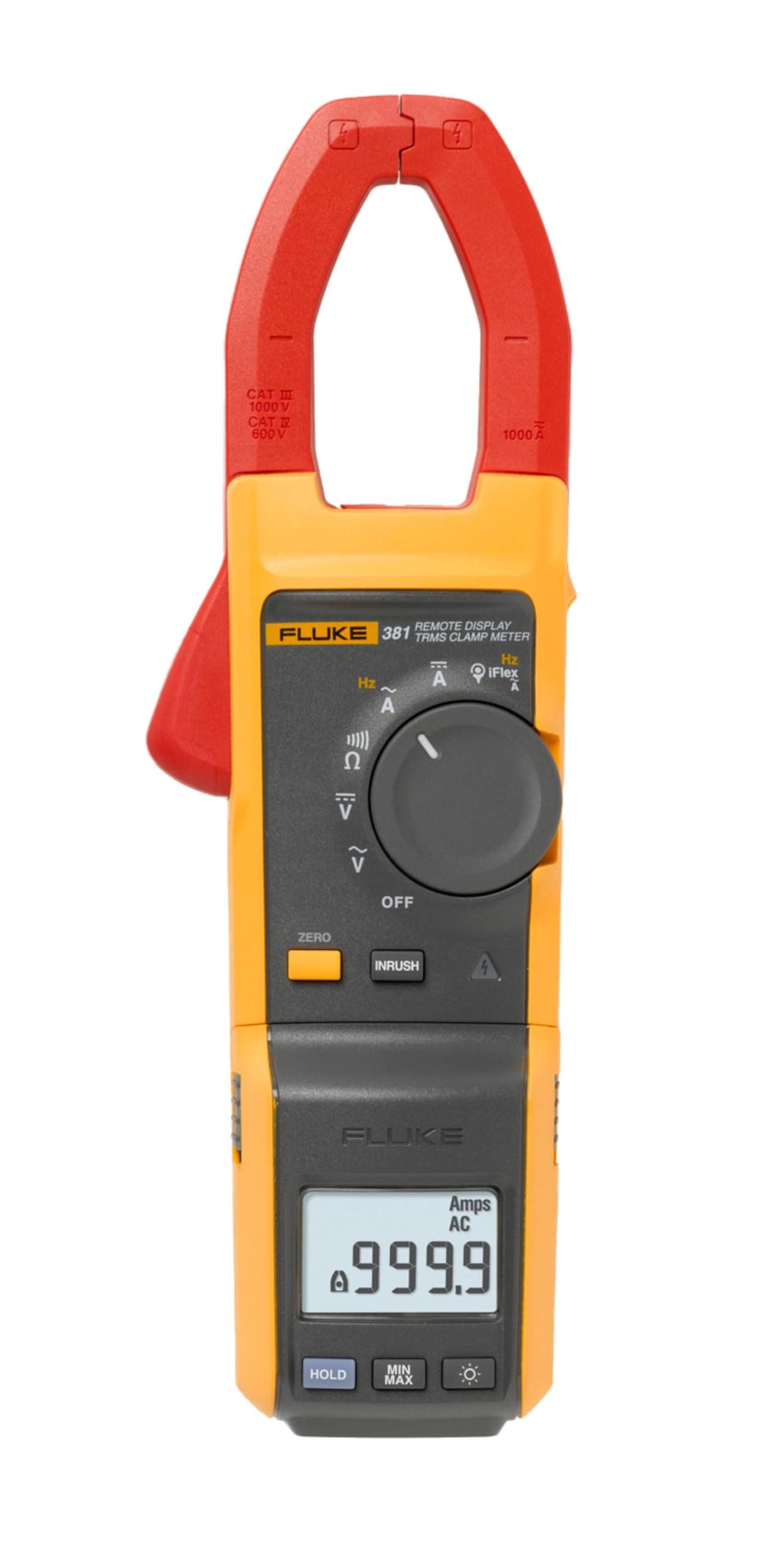 Fluke 381 Remote Display True-RMS AC/DC Clamp Meter with iFlex