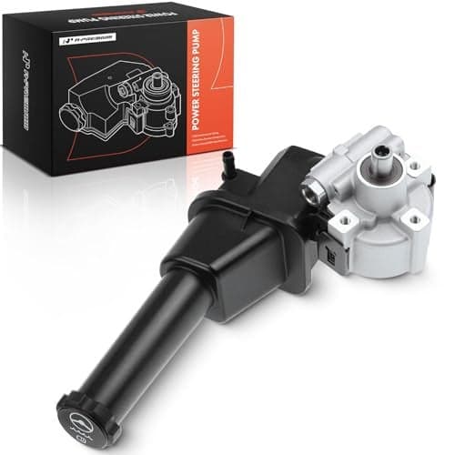 A-Premium Power Steering Pump, with Reservoir, Compatible with Chevrolet Silverado 2500/3500 HD 2011-2015 & GMC Sierra 2500/3500 HD 2011-2015, 6.0L