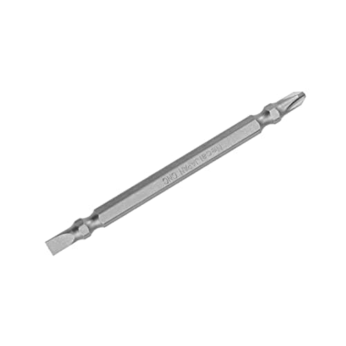 uxcell PH2/SL6 Magnetic Double Ended Screwdriver Bits, 1/4 Inch Hex Shank 3.94-inch Length S2 Power Tool