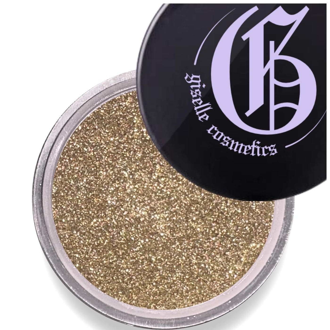 Giselle Cosmetics Olive Gold Mineral Eyeshadow Single Organic Gold Eyeshadow NonToxic Loose Powder Olive Green Mineral Eye Shadow Gold Makeup Pigments